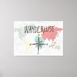 Wanderlust Canvastryck