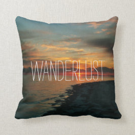 Wanderlust dekorativ kudde