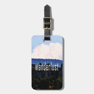 Wanderlust Luggage Tag Bagagebricka