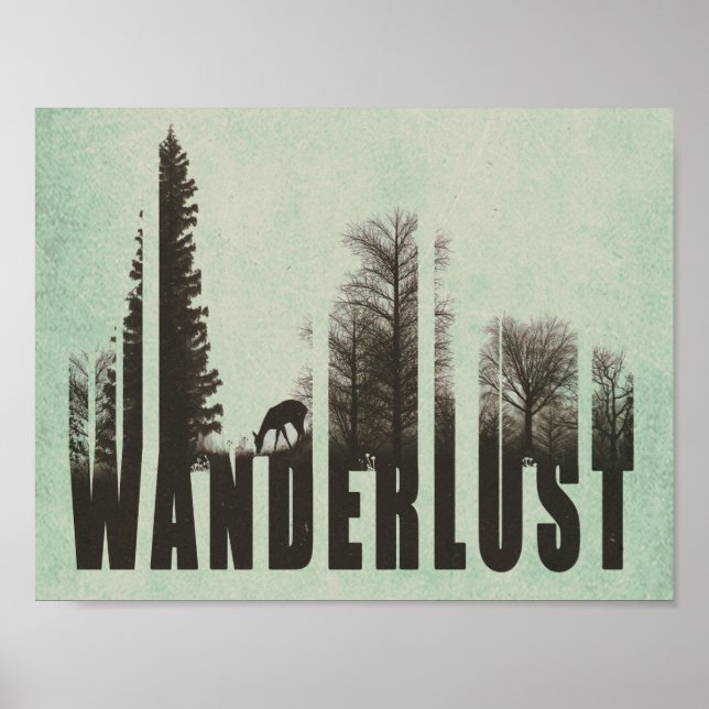 Wanderlust Poster (Framsidan)