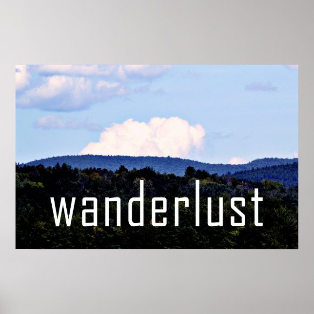 Wanderlust Poster (Framsidan)