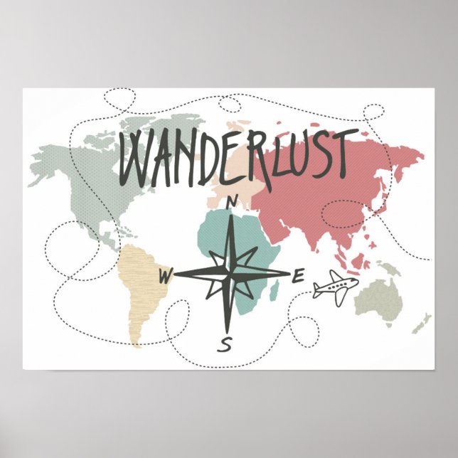 Wanderlust Poster (Framsidan)