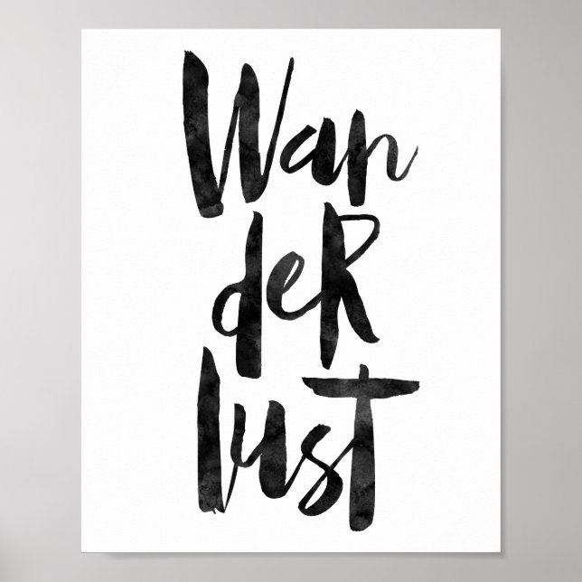 Wanderlust Poster (Framsidan)