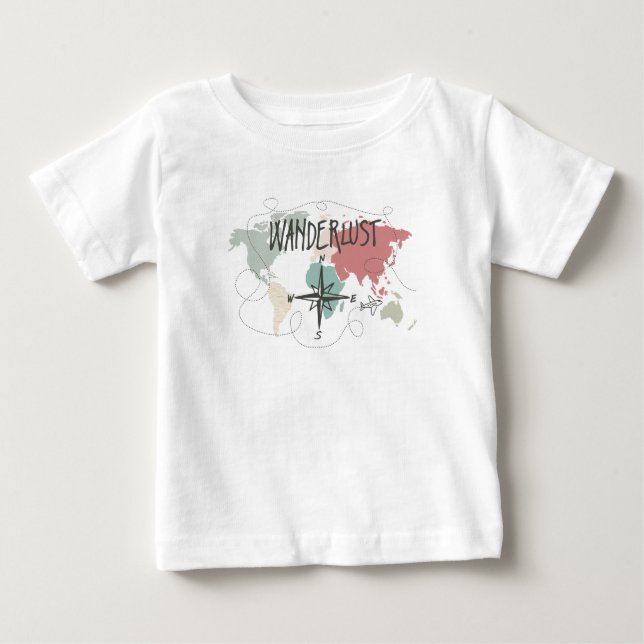 Wanderlust T Shirt (Framsida)