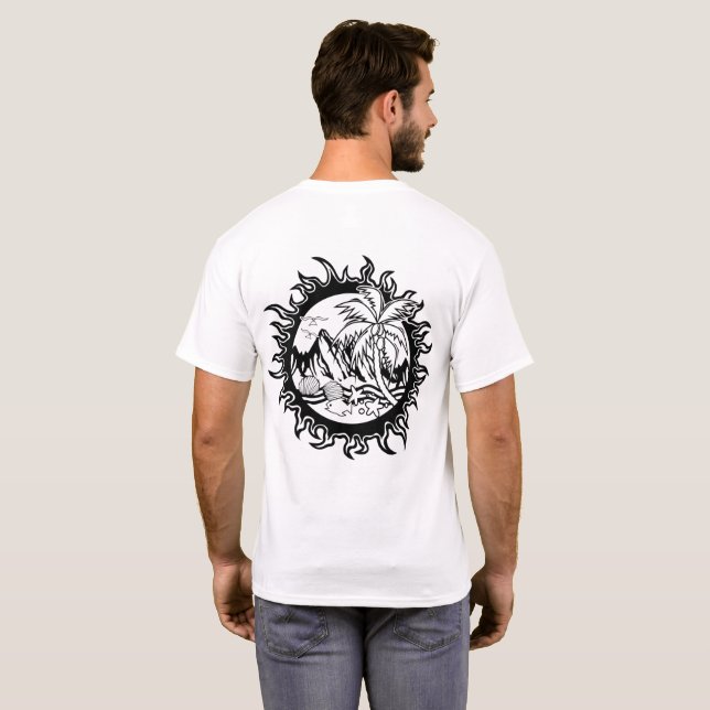 Wanderlust T Shirt (Hel baksida)