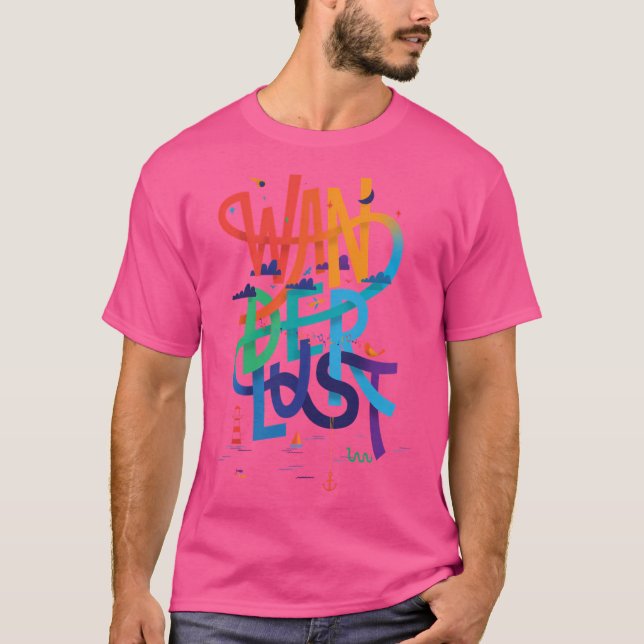 Wanderlust T Shirt (Framsida)