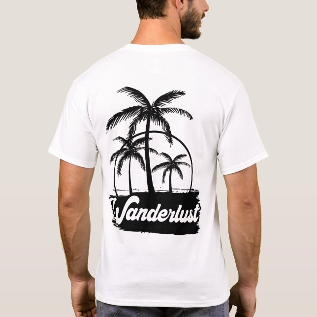 Wanderlust T Shirt (Baksida)