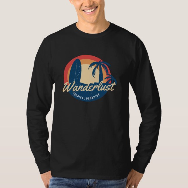 Wanderlust T Shirt (Framsida)