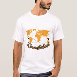Wanderlust T-Shirt | Äventyrs karta Grafisk T-Shir