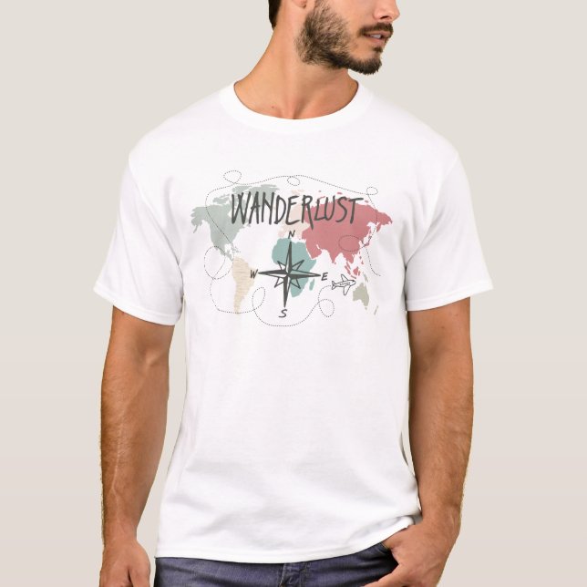 Wanderlust Tee Shirt (Framsida)