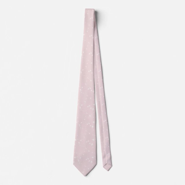 Wanderlust Travel Mönster Neck Tie Slips (Framsida)