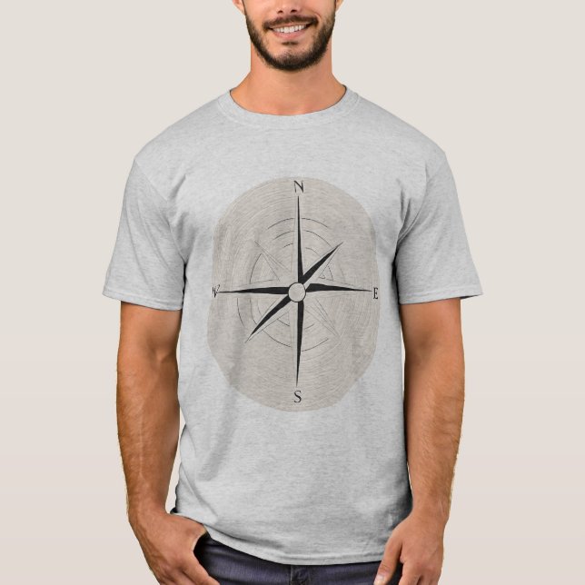 Wanderlust - utforska världen t shirt (Framsida)