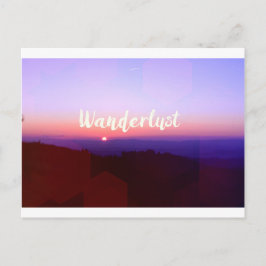 Wanderlust Vykort