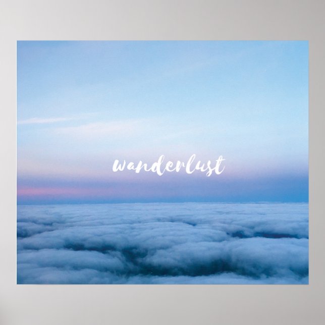 Wanderlust Wall Artq Poster (Framsidan)