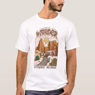 Wanderlust Western Aesthetic T Shirt