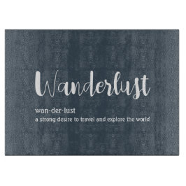 Wanderlustdefinition vit grått blue färg