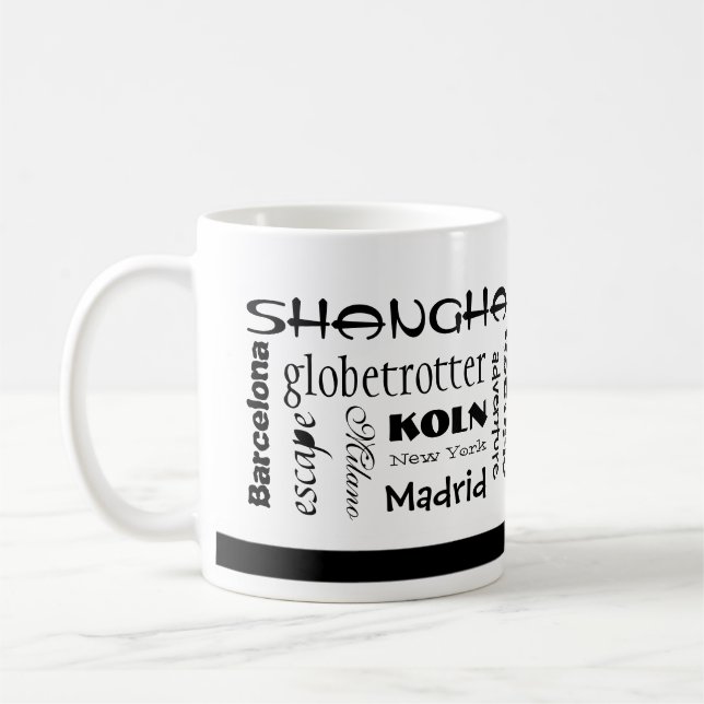 Wanderlusten Coffee/Tea Mugg (Vänster)