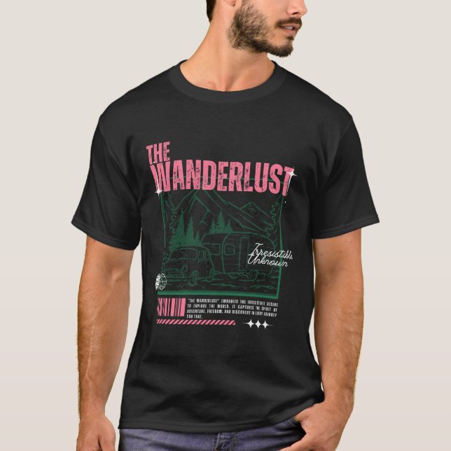 Wanderlusten T Shirt (Framsida)