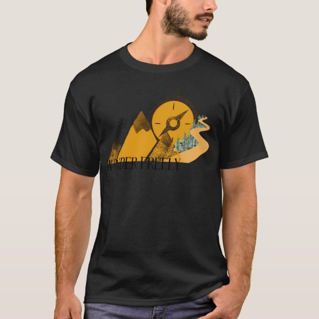 Wanders Travel Active T Shirt (Framsida)