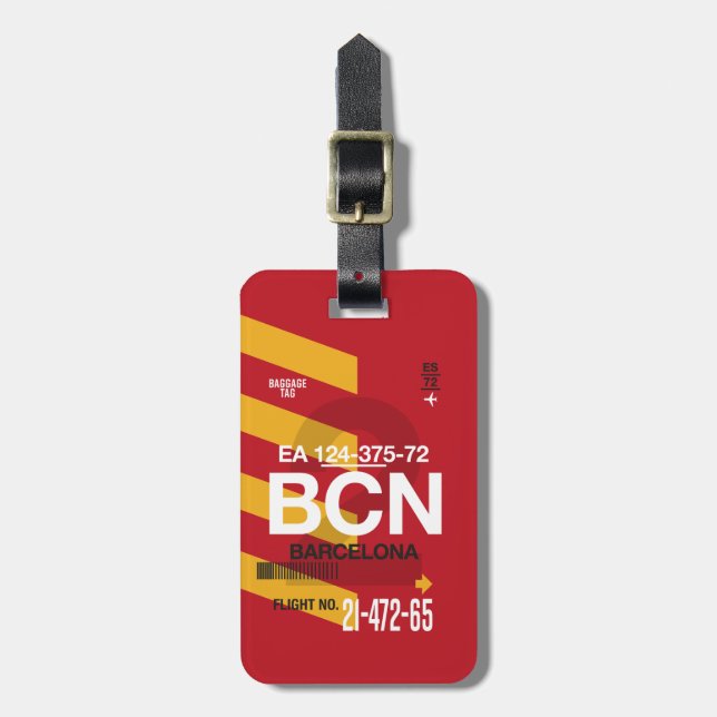 WanderTag - Bagagetagg Bagagebricka (Vertikal Framsida)