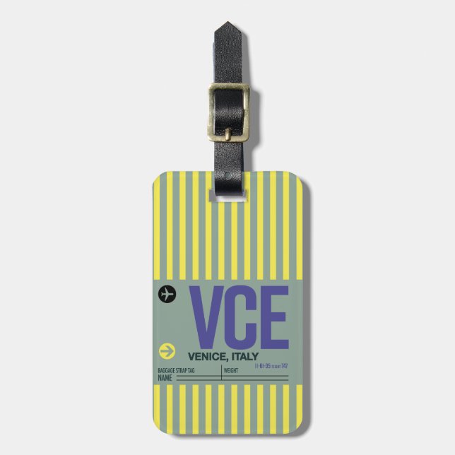 WanderTag - Bagagetagg Bagagebricka (Vertikal Framsida)