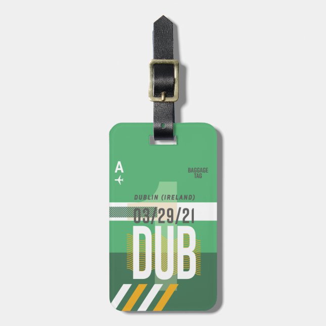 WanderTag - Bagagetagg Bagagebricka (Vertikal Framsida)