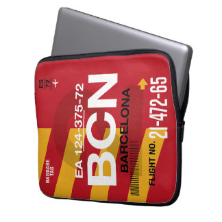 WanderTag - Barcelonas minimalistiska Laptop sleev Laptop Fodral