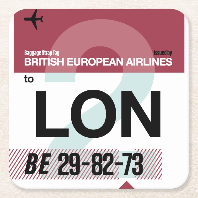 WanderTag Papper Underlägg (Framsidan)