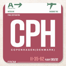 WanderTag Papper Underlägg Kvadrat