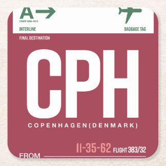 WanderTag Papper Underlägg Kvadrat