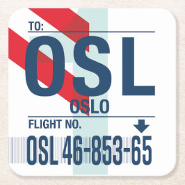 WanderTag Papper Underlägg Kvadrat