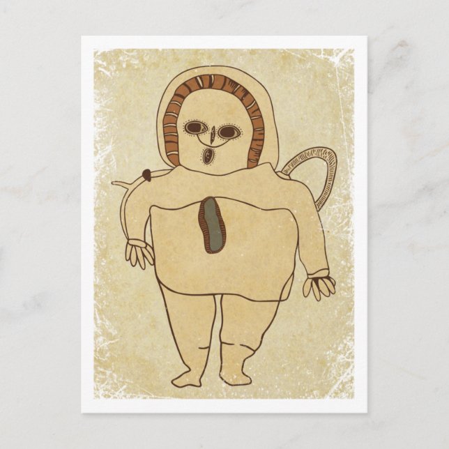 Wandjina Postcard Vykort (Framsida)