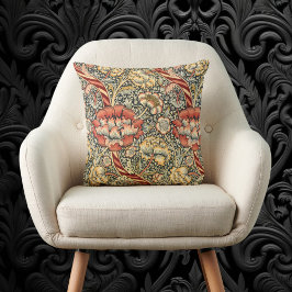 Wandle av William Morris, Vintage Textil Fin Konst Kudde