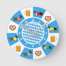 Wanduhr Bayern