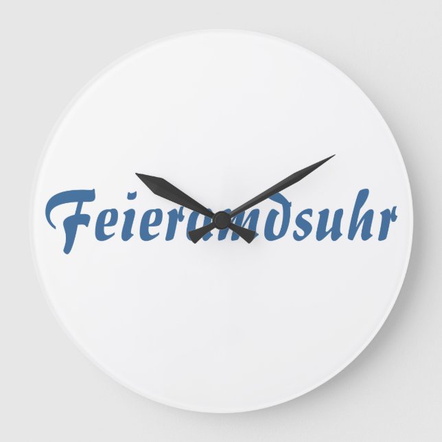 Wanduhr Feierabend Stor Klocka (Framsida)