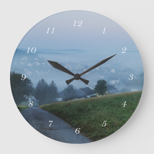 Wanduhr Herbstbåren im Siegerland Stor Klocka (Framsida)