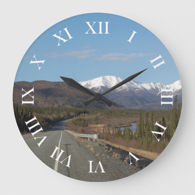 Wanduhr Highway Stor Klocka (Framsida)