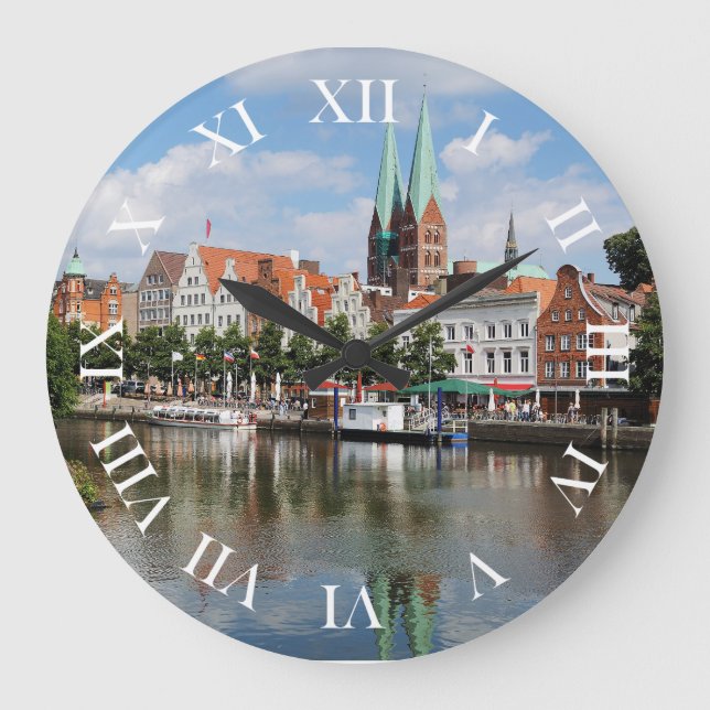 Wanduhr Lübeck Stor Klocka (Framsida)
