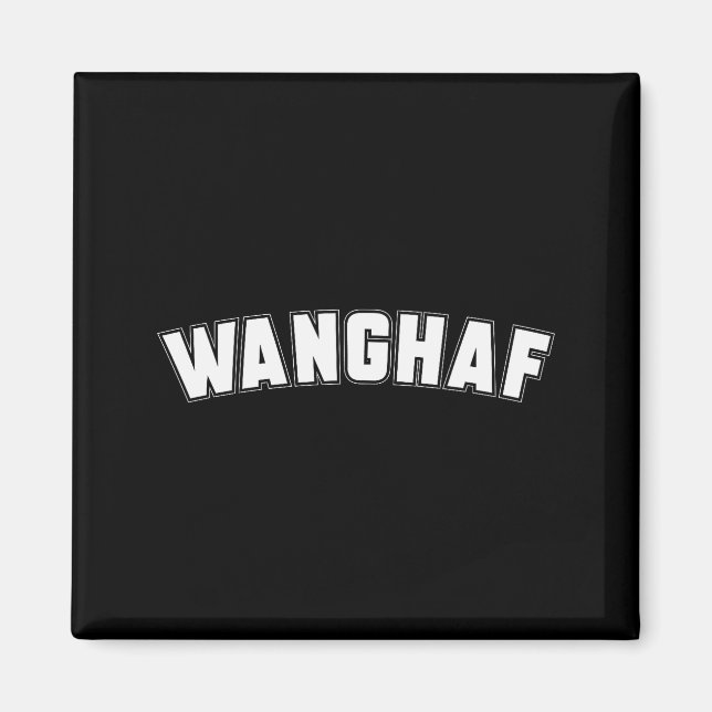 Wanghaf Meme Roligt Sarcasm Citat Kläder  Magnet (Framsidan)