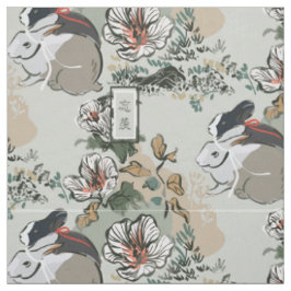Wangxian Bunny Mönster Tyg