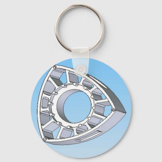 Wankel Rotor Nyckelring (Framsida)