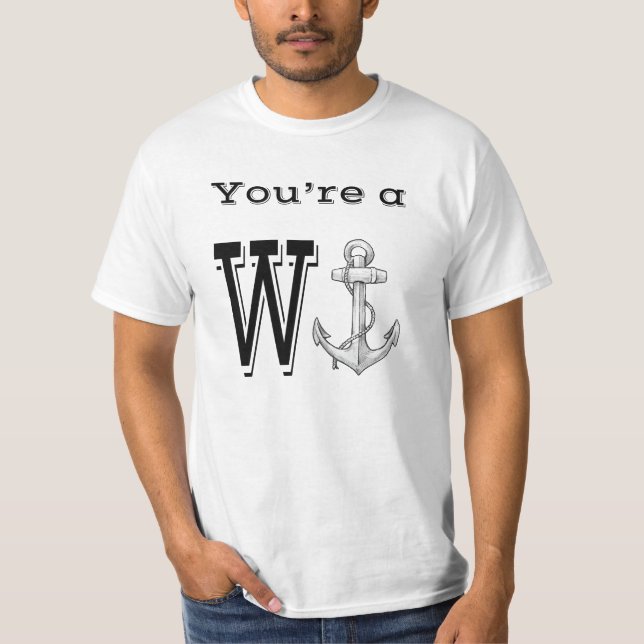 Wanker T Shirt (Framsida)