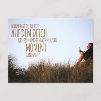 Wann hast du zuletzt auf dem Deich gesessen…? Vykort