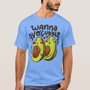 Wanna Avocuddle Loving Couple Avocado Costume T Shirt