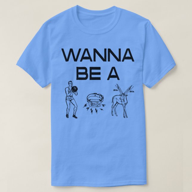 WANNA BE A BALLER 1 T SHIRT (Design framsida)