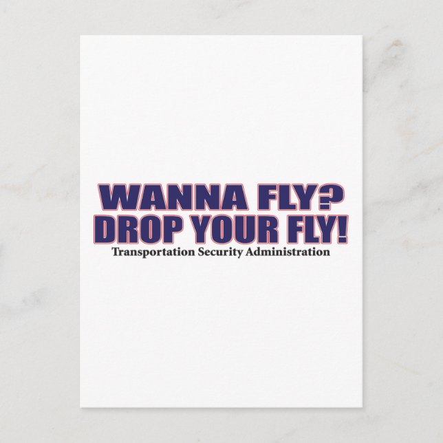 Wanna-Fly Vykort (Framsida)
