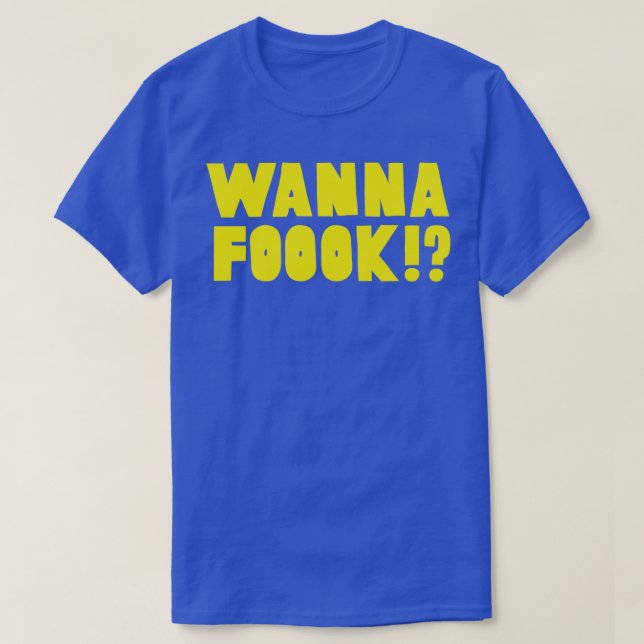 Wanna Fook Broad City Yas Kween Ilana Abbi T Shirt (Design framsida)