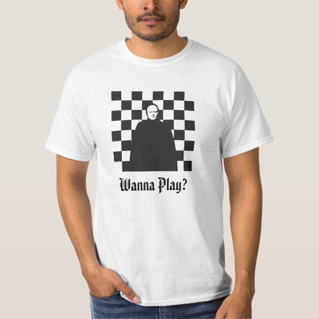 Wanna Play? T Shirt (Framsida)