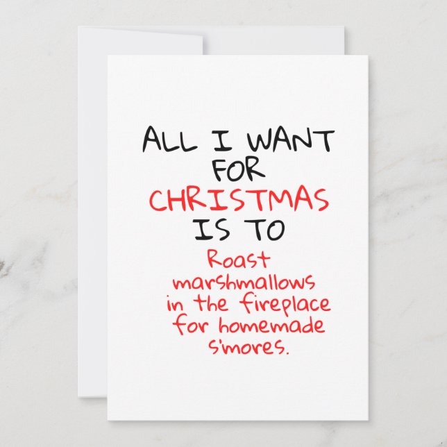 WANNA ROAST MARSHMALLOWS IN THE FIREPLACE SPARA DATUMET (Framsida)