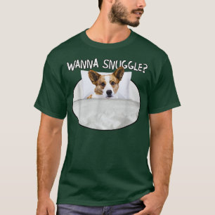 Wanna Snuggle Cardigan Welsh Corgi T Shirt